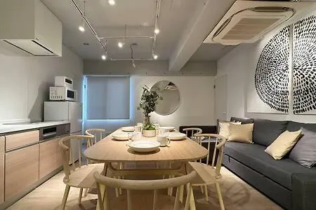 Apartment Bhotel Art Bldg - Modern 2Br City Center For 8Ppl Hiroshima